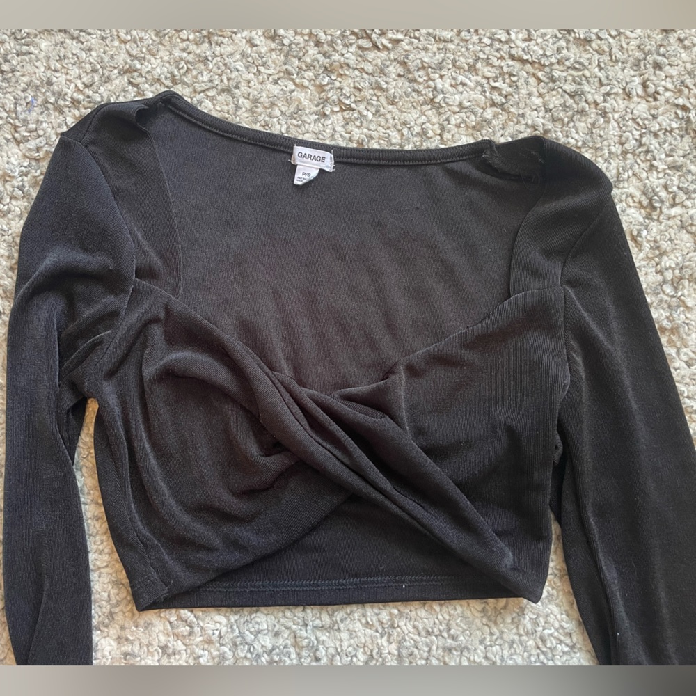 Garage crop top